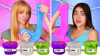 Can They Guess the SLIME I m Making