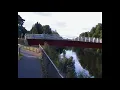 Relaxing Music - East of the Full Moon by Georg Deuter. Scene - Footbridge over the River Taff