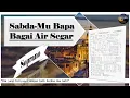 Sabda-Mu Bapa Bagai Air Segar Soprano (Notasi Angka)