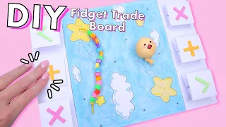 DIY Fidget Trade Board Free printable