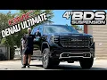 The BEST SETUP for DAILY USE 2025 GMC Sierra 1500 Denali Ultimate 4 BDS Lift 35 Nitto Tires