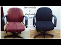 Chair Makeover - Removable and Washable cover making
