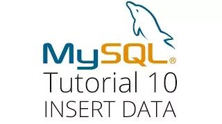 MySQL tutorial 10 - Inserting a new row