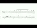 Trombone Sheet Music | "Nothing" | A Chorus Line
