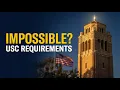 University of Southern California Acceptance Rate GPA and SAT Requirements