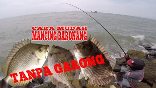 Download Cara Mudah Mancing Baronang Tanpa Pancing Garong / Rabbitfish Fishing: Fun Fishing Indonesia MP3