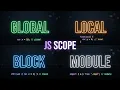 ALL of JavaScript Scope Types Explained in ONE