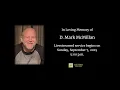 Funeral Service for Donald McMillan