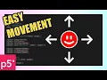 Beginner s Guide Make things move with keyboard input in P5js