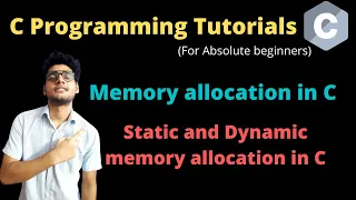 14 1 - Memory Allocation in C language Static memory allocation Dynamic memory allocation
