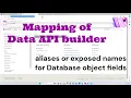 Mapping of Data API builder