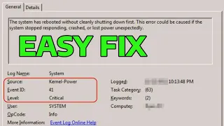 How To Fix Kernel Power 41 Error