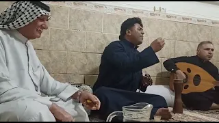 الفنان الاهوازی رسول ابو فارس مع الفنان ابو نادر دندنها