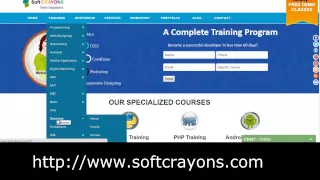 SoftCrayons Best IT Training Institute Course in Noida Delhi Ghaziabad