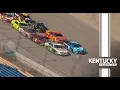 Rookie Cole Custer wins after four-wide battle at Kentucky Speedway NASCAR Cup Series