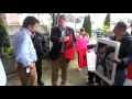Speaking to Darigold at Vigil for Randy Vasquez