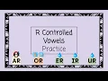 R Controlled Vowels Practice - 4 Minute Phonics