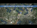 Travis High School lock out lifted person detained after report of weapon near campus