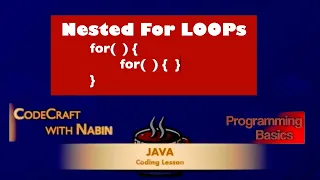 Java Basics - 11 Nested For Loops