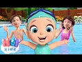 Download Lagu Swimming song for kids 🏊 Swim like a little fish | HeyKids - Nursery Rhymes