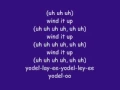 Download Lagu wind it up (lyrics on screen)