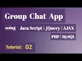 PHP Chat Application Tutorial 02 - Creating Database