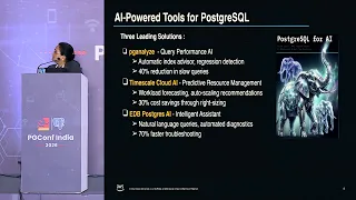 Lightning Talk Predictive Database Management AI Tools for Modern PostgreSQL DBAs