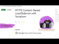 HTTPS Content Based Load Balancer with Terraform Lab solution Arcade Swags 2023 Red Challenge