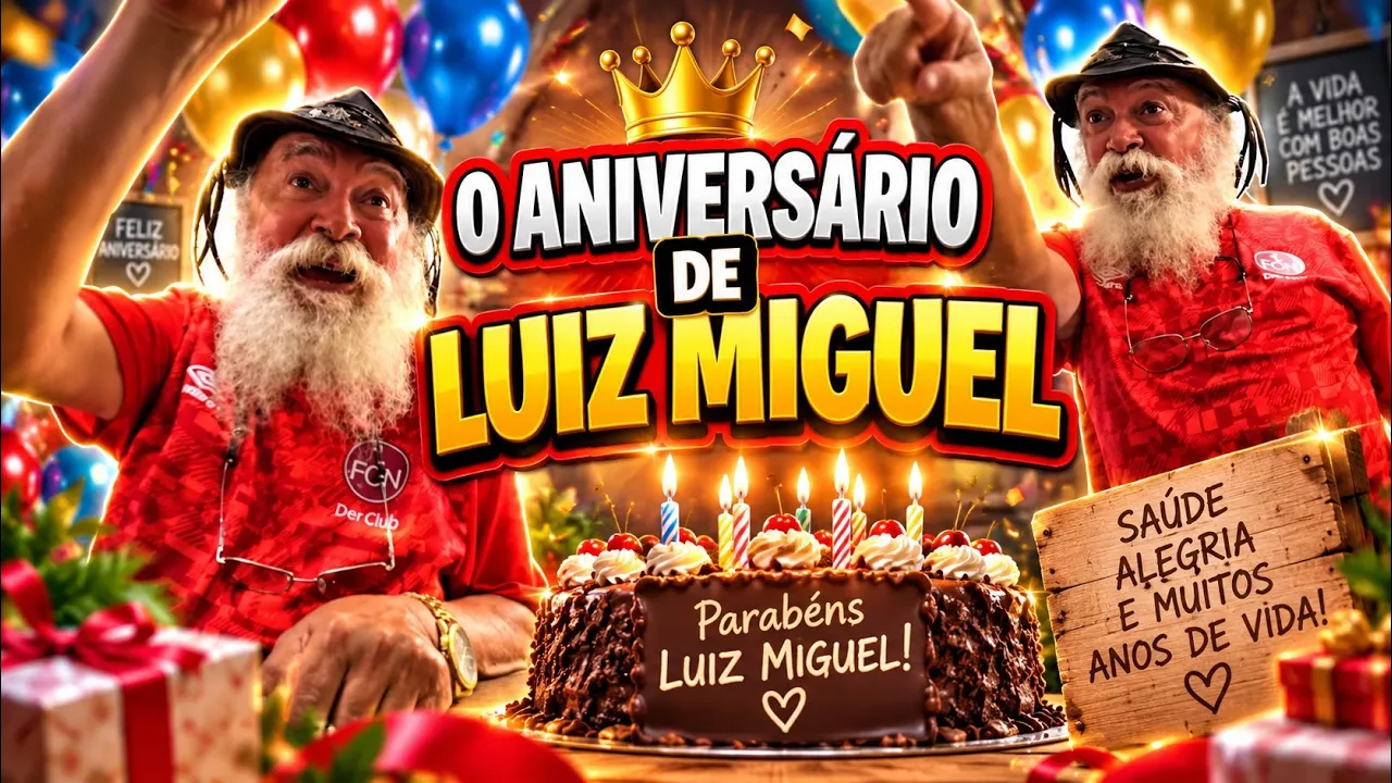 QUEM VAI PAGAR TUDO É O SENHOR DA FESTA DE LUIZ MIGUEL | LUIZ DO SOM