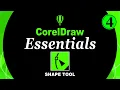 CorelDRAW Essentials Master the Shape Tool Subtools CorelDRAW 2024 Tutorial