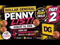 DOLLAR GENERAL PENNY LIST PART 2 August 14 2026 More Penny Finds