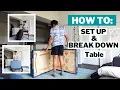 EARTHLITE MASSAGE TABLE SETUP