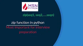 python zip function