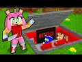 Download Lagu I Built a SECRET Movie Theater To Hide From Crazy Fan Girl in Minecraft