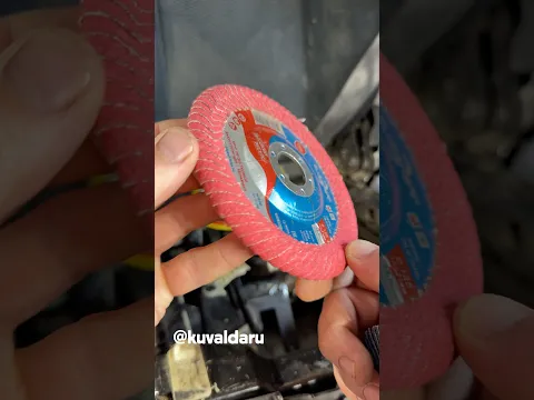 Двухсторонний лепестковый шлифовальный диск от компании Blueshark🤯👍