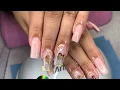 ACRYLIC ANGEL NAILS WATCH ME WORK