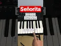 Download Lagu Señorita | Easy piano tutorial #piano #pianotutorial #pianoeasy #pianoinstructor #shorts #senorita MP3