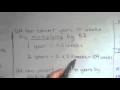 Grade 4 Math 12 8b Weeks Months Years Leap Year