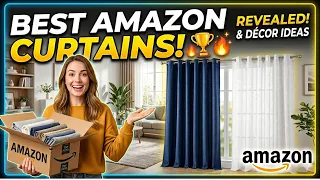 10 Best Curtains on Amazon 2026 Blackout Sheer Living Room Curtains Top Picks