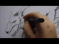 Drawing The Hellhound Inktober Day