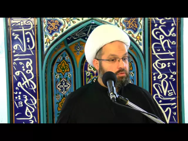⁣كيف يكون البكاء على الامام الحسين (ع) سبب لدخول الجنة - خطبة الجمعة الثانية - 20 محرم 1436