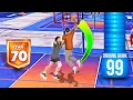 I Used a 70 OVERALL Build with a 99 DRIVING DUNK on NBA 2K26