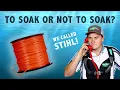 Should I SOAK my TRIMMER LINE in water WE Called STIHL to find out