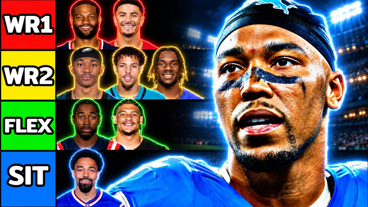 Week 5 Fantasy Football WR Rankings (Top 39) artwork