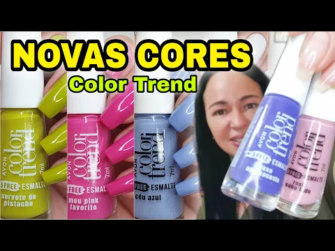 Download MP3 NOVAS CORES AVON COLOR TREND - ESMALTES 5FREE