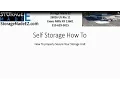 How to Use Our Key pads and your Storage Unit Access Codes