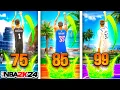 THE BEST JUMPSHOT FOR EVERY 3PT RATING IN NBA 2K24 HIGHEST GREEN WINDOW NEVER MISS AGAIN