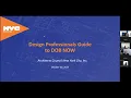 DOB NOW 101 webinar