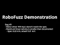 RoboFuzz demo - TurtleBot 3 bug