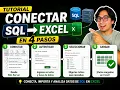 Como conectar SQL Server con Excel Tutorial en 4 pasosSQL y excel